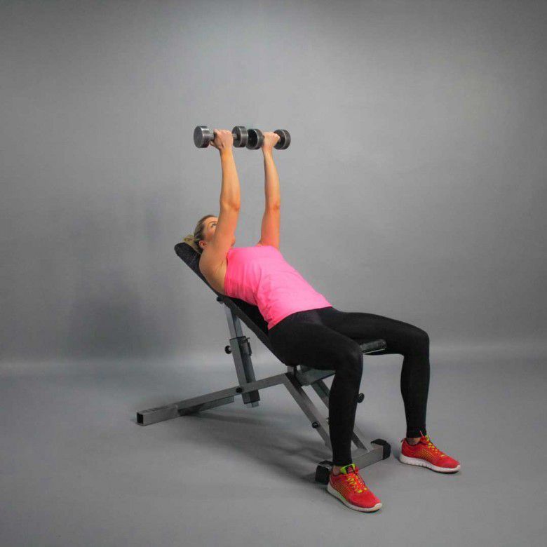 3. Dumbbell Chest Press With Wrist Rotation