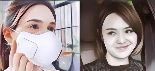 Harga Masker Anti Corona yang Dipakai Amanda Manopo Bikin Nangis Sobat Misqueen
