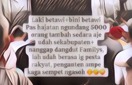 Viral Ada Pernikahan Betawi yang Undang 5 Ribu Orang: Udah Kayak Sekabupaten!