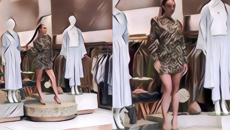 Seorang Model Disuruh Jadi Manekin di Mal Dubai, Publik Beri Kritik