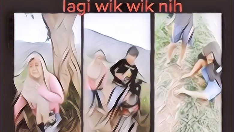 Viral! Video Cewek Hijab Kegep Ena-Ena Dengan Pria Lain di Kebun Kosong, Teriak Nangis Membantah~