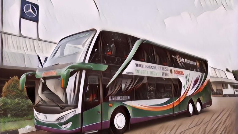 Ternyata Ini Arti Kode Bus Mercedes Benz yang Biasanya Terpasang di Kaca Samping!