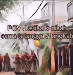 Viral Wanita Menikah Bertemu Jodohnya Hanya Lima Langkah dari Rumah