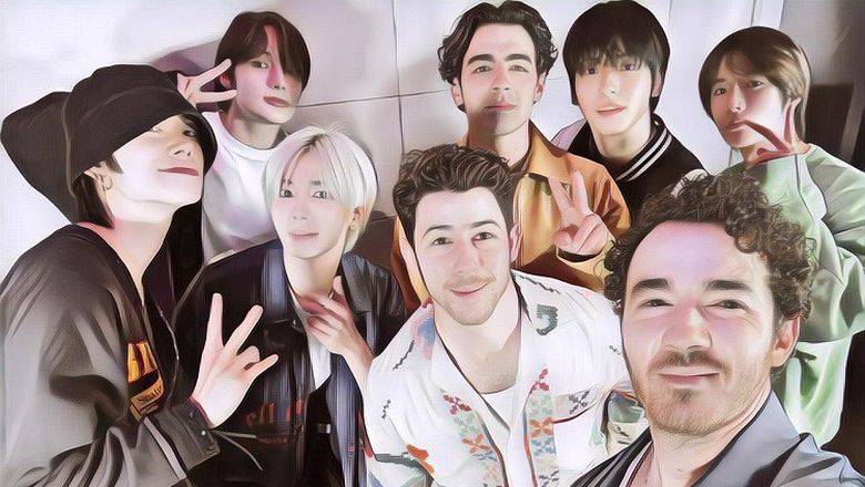 TXT Dan Jonas Brothers Kompak Bikin Video Lucu Usai Umumkan Kolaborasi, Netizen Malah Salfok Sama ini