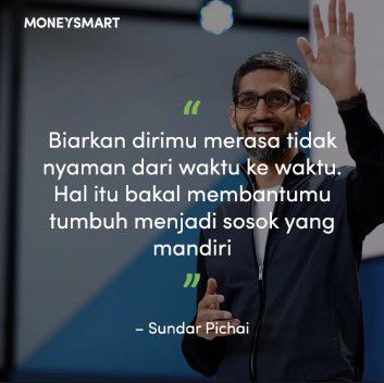 Lalu, ketidaknyamanan itu penting untuk meningkatkan diri.