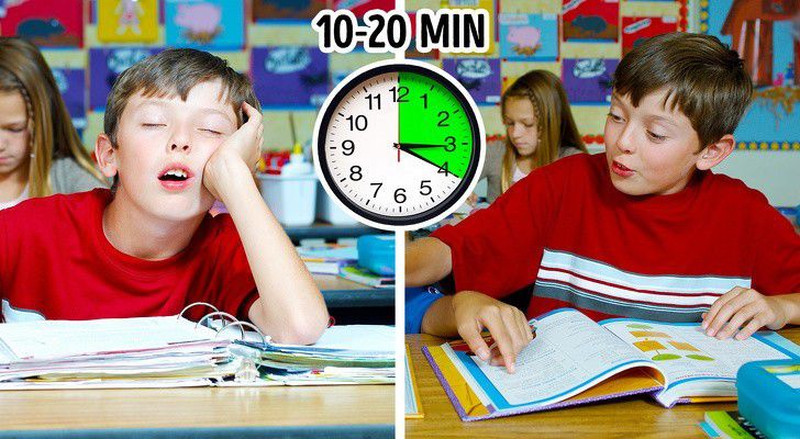 10-20 menit: meningkatkan konsentrasi