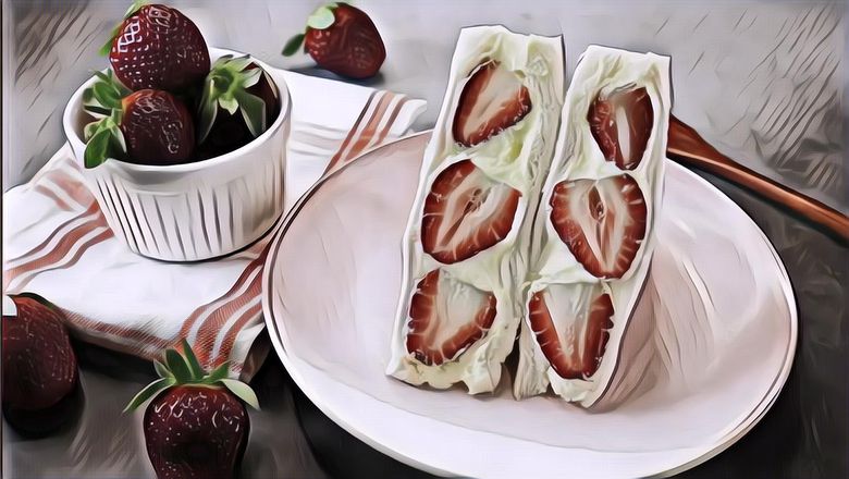 Unik! Resep Sandwich Buah Ala Jepang Yang Bisa Jadi Ide Jualan, Mudah Banget Cuma Pakai 4 Bahan