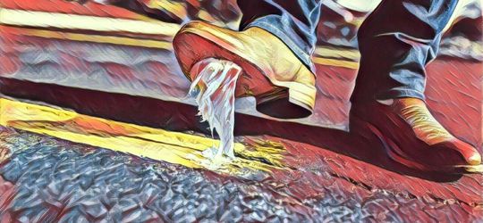 Ada Sisa Permen Karet di Alas Kaki? Ikuti Cara-Cara Berikut