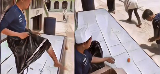 Viral Ada Ustaz yang Diduga Menendang Makanan Milik Santri, Begini Isi Videonya