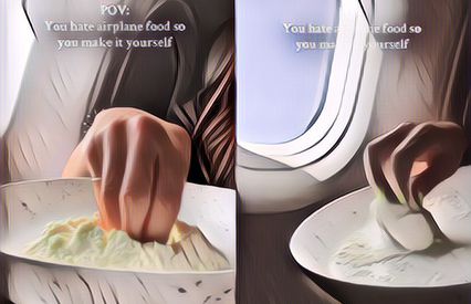 Heboh Influencer Ini Dapat Banyak Kecaman Usai Bikin Pasta di Pesawat!