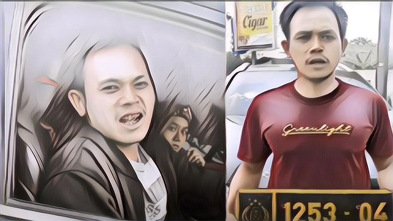 Heboh Ada Sopir Pajero yang Pakai Pelat Dinas Palsu dan Strobo, Kini Terancam Sanksi Berat