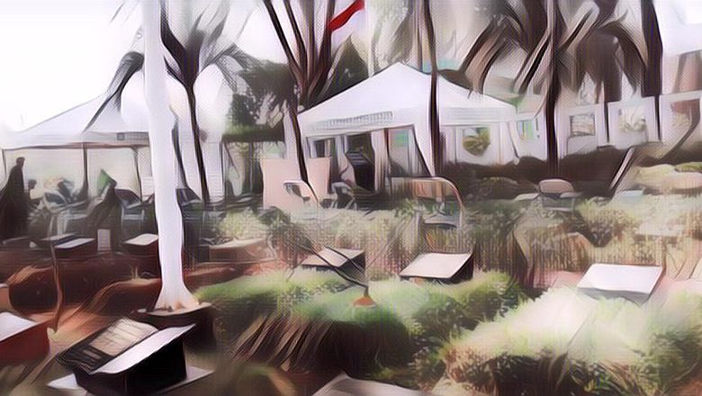 Suasana Terkini TPU Karet Bivak Jelang Pemakaman Rachmawati Soekarnoputri