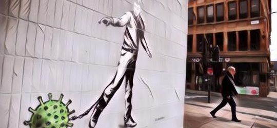 Mural Tentang Pandemi Corona dari Seluruh Dunia, Unik dan Punya Pesan Mendalam