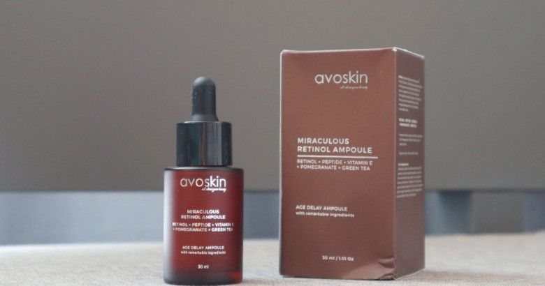 1. Avoskin Miraculous Retinol Ampoule