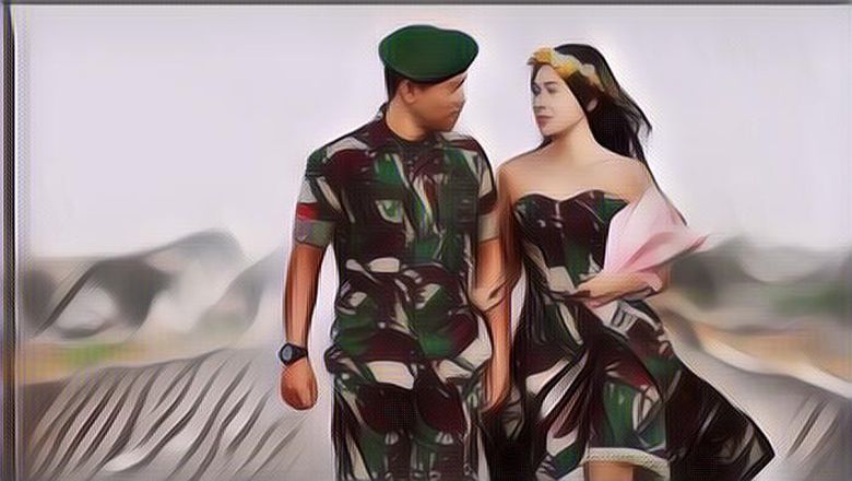 So Sweeeeet! Kisah Wanita yang Dapat Jodoh TNI dari Media Sosial
