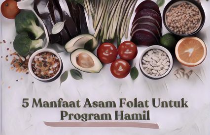 Asam Folat Sangat Penting Dikonsumsi Calon Ibu Agar Tumbuh Kembang Anak Berjalan Baik