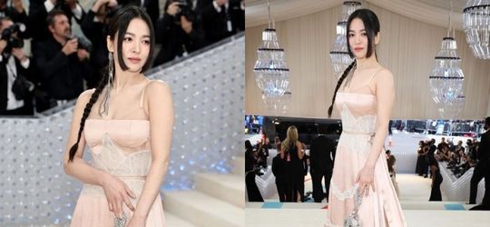 Foto Bareng CEO Ganteng, Attitude Berkelas Song Hye Kyo Di Met Gala 2023 Jadi Omongan K-Netz