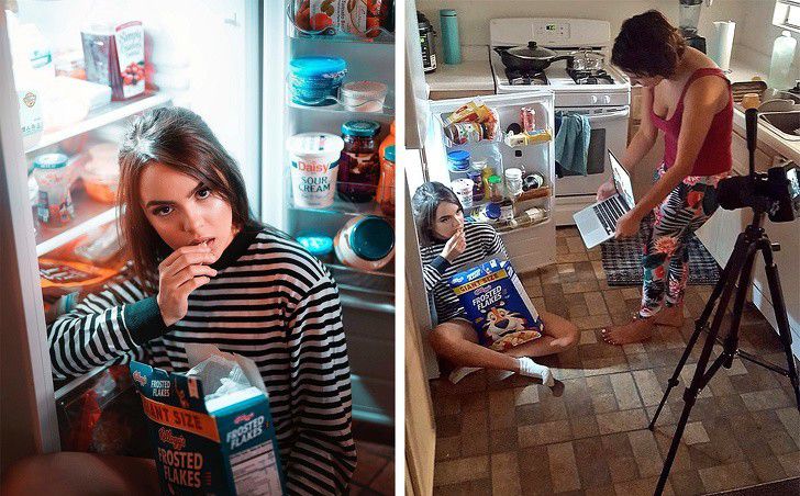 Konon katanya snack di malam hari. Glowing gitu, cuy.