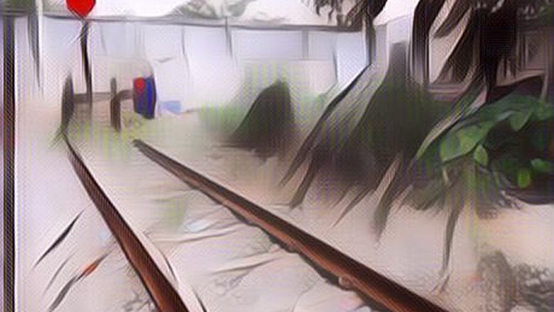 Penampakan Ujung Rel Kereta Api Paling Barat Pulau Jawa, Ternyata Dekat Selat Sunda