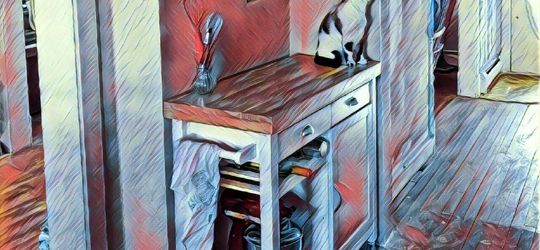 Renovasi Sudut Rumah yang Sudah Berusia Ratusan Tahun