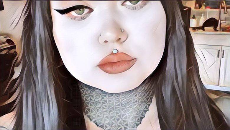 Viral Wanita Pasang Tato Demi Menutupi Pipi Double Chin, Hasilnya Malah Begini