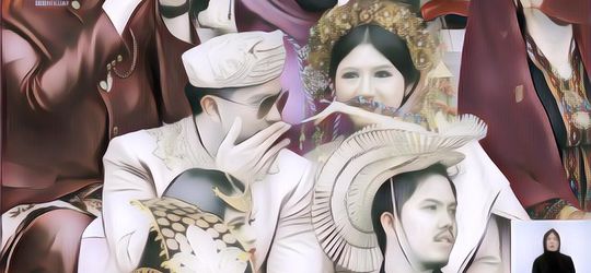 Cantik Berkebaya Pink! Erina Gudono Serasi Dampingi Kaesang Di Upacara HUT RI Ke-77