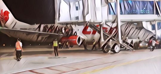 Gara-gara Isu Bom, Penumpang Lion Air Berhamburan Keluar Lewat Pintu Darurat