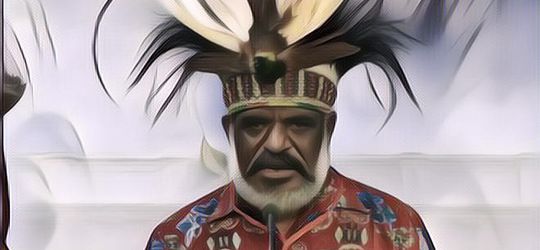 Wow! Segini Harta Kekayaan Kepala Suku Penyumbang Tanah Buat Bikin Istana Presiden Di Papua