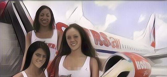 Seragam Pramugari Ini Pakai Tanktop Seksi, Bikin Penumpang Jadi Deg-deg Ser
