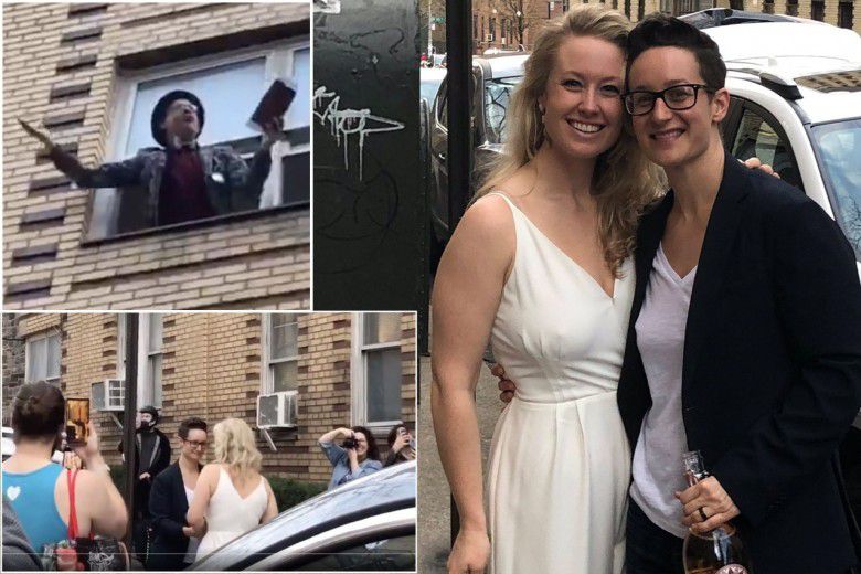 2. Reilly-Amanda, menikah di jalanan