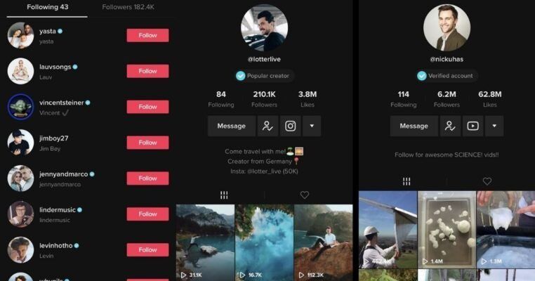 # TikTok Menggunakan Sistem Verifikasi Sendiri