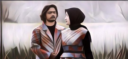Kreatif Banget! Pasangan Ini Lakukan Foto Prewed Pakai Baju dari Tikar Jadul