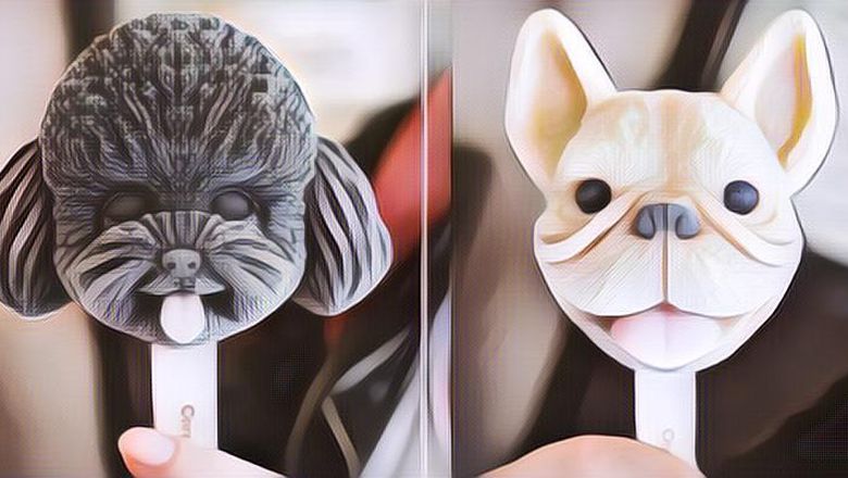 Unik Banget! Gerai Ini Jual Es Krim Bentuk Anjing Yang Mirip Banget Sama Aslinya, Jadi Gak Tega Makannya