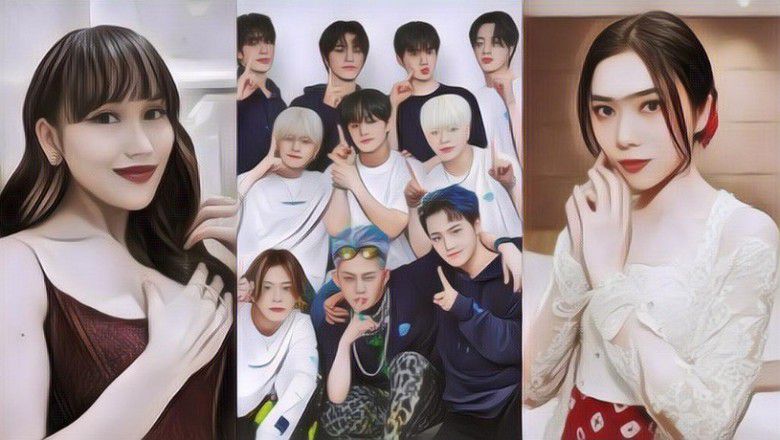 Bikin Iri! Ayu Ting Ting Dan Isyana Sarasvati Joget Bareng TREASURE, Sampai Salting Nempel Tembok