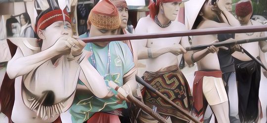 Senjata Suku Dayak, Manifestasi Budaya yang Masih Lestari