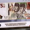 Dicetak Terbatas, Begini Lho Cara Mendapat Uang Kertas Rp75.000 Edisi HUT RI Terbitan Bank Indonesia