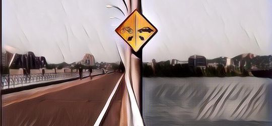 7 Potret Lucu Rambu Peringatan Ini Bikin Auto Nggak Fokus