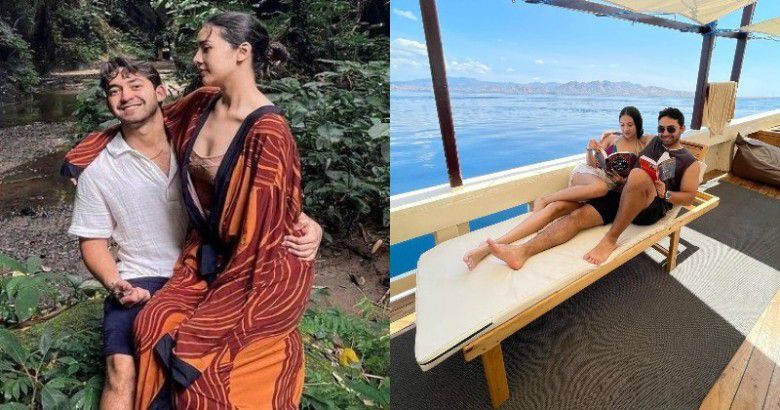 Momen kebersamaan Anya Geraldine dan pacarnya (bincangcantik.com)