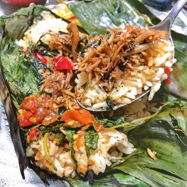 Nasi Bakar Teri