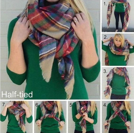 5. Blanket scarf