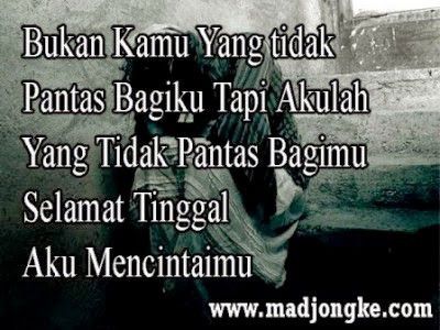 Sadari diri, bisa jadi...