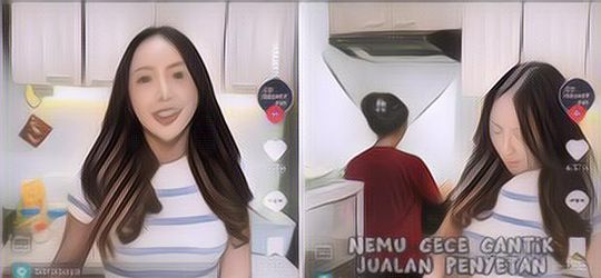 Viral Penjual Warung Cece Surabaya yang Sering Jadi Sorotan Karena Parasnya yang Cantik