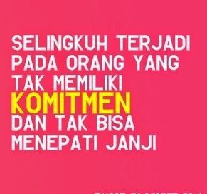 Selingkuh terjadi karena apa?