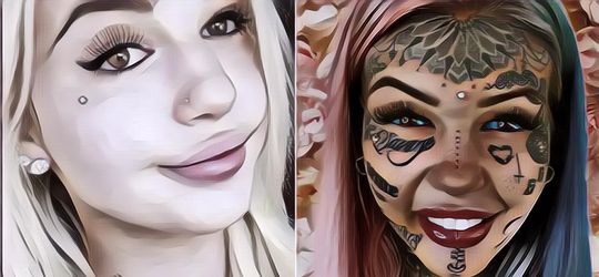 Ngeri, Wanita Ini Terobsesi dengan Tato, Berniat Mentato Bola Matanya Meski Pernah Buta