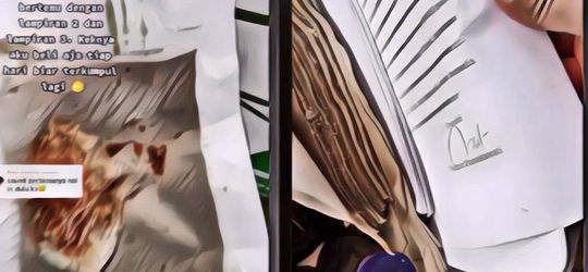 Beli Makanan di Pinggir Jalan, Wanita Ini Heran Selalu Dapat Bungkusan Bekas Skripsinya