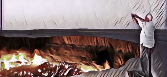 Selama ini, 'Pintu Neraka' Ternyata ada di Turkmenistan