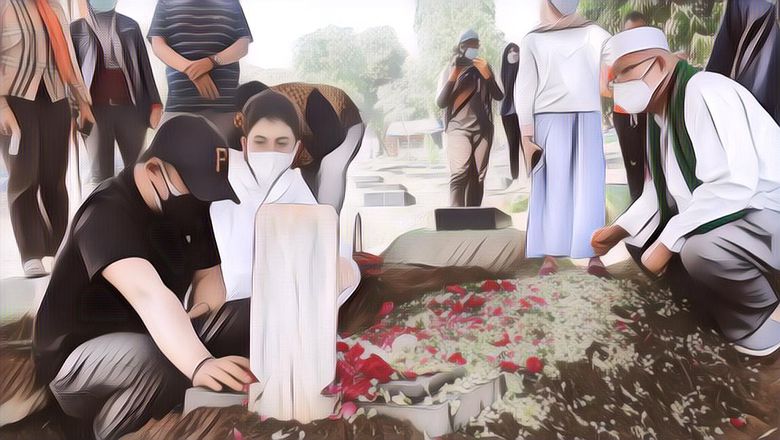 Ratapan Anak Jane Shalimar di Pemakaman Sang Ibu