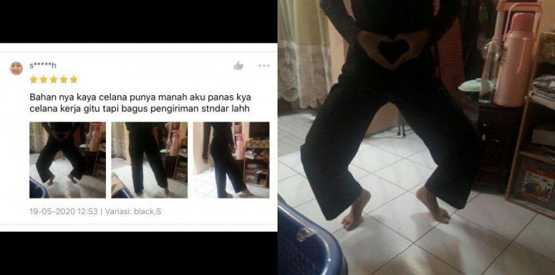 1. Ulasan tentang barangnya sih normal-normal aja, tapi fotonya itu loh...
