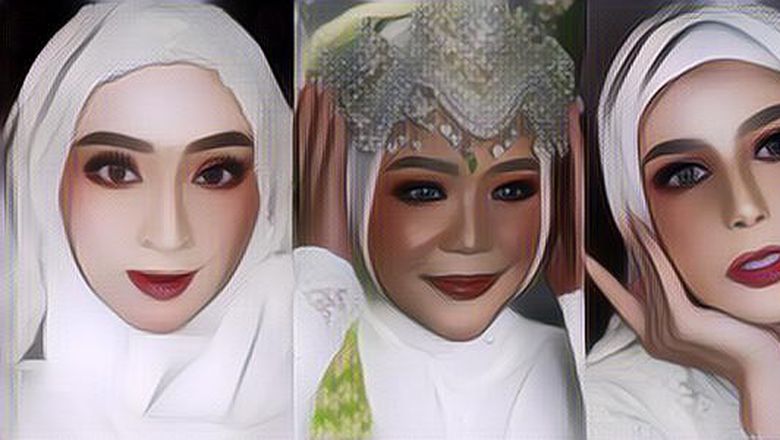 Tips dan Trik Makeup untuk Wanita Berhijab Bermuka Bulat, Muka Auto Tirus dan Bikin Pangling