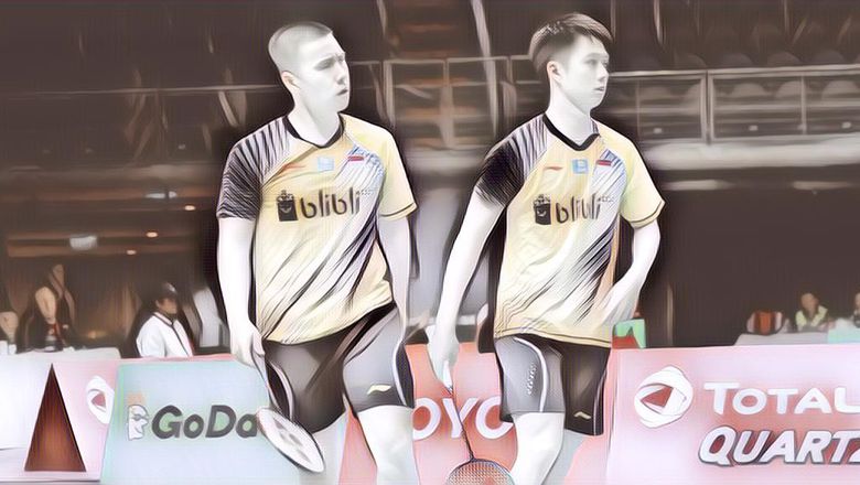 Pasangan Ganda Putra Marcus/Kevin Samakan Kedudukan Jadi 1-1